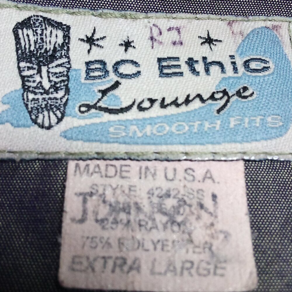 Vintage BC Ethic Lounge Iridescent Button Shirt - Picture 5 of 8